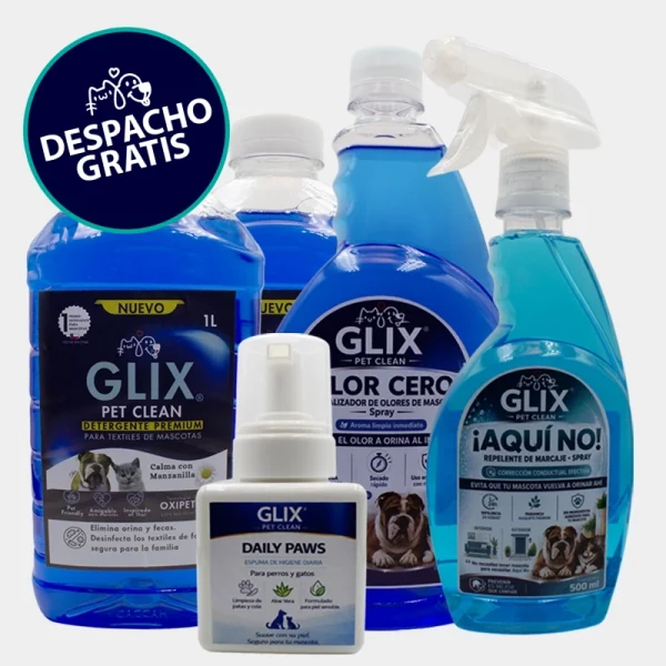 Pack Hogar Sin Olor GLIX Pet Clean