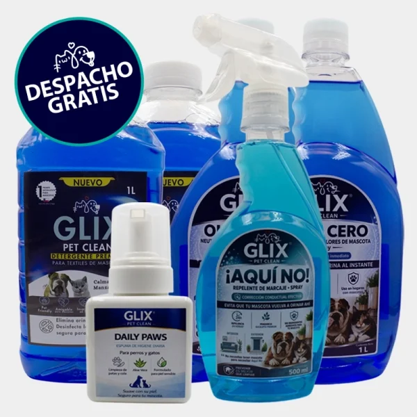 Pack Limpieza Total GLIX Pet Clean